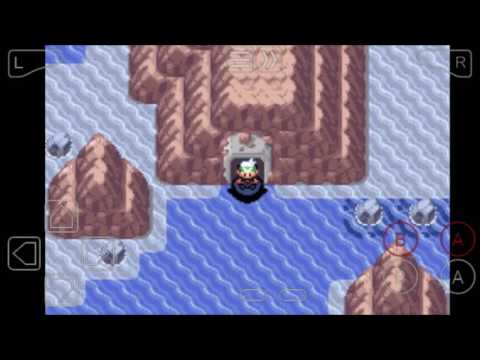 How to get inside the team aqua's hideout (emerald, Ruby, sapphire)