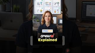 CrewAI Tutorial For Beginners | CrewAI Explained | Multi-Agent AI Systems | #Shorts | #Simplilearn