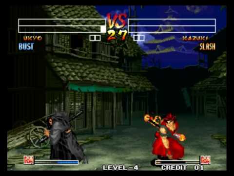 Samurai Shodown 4 Ukyo 100% combo
