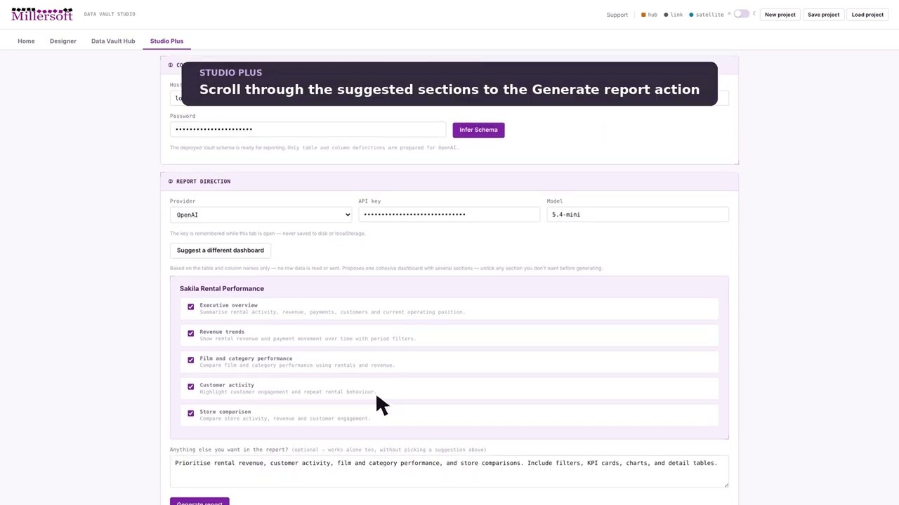 Watch Data Vault Studio in Action