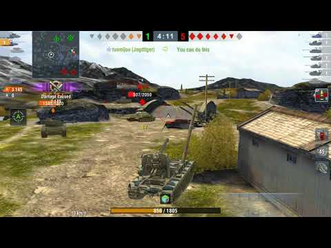Wot Blitz - Grille 15 Mastery - 6k dmg 2vs6 | CseszyDani | with batyka_ |