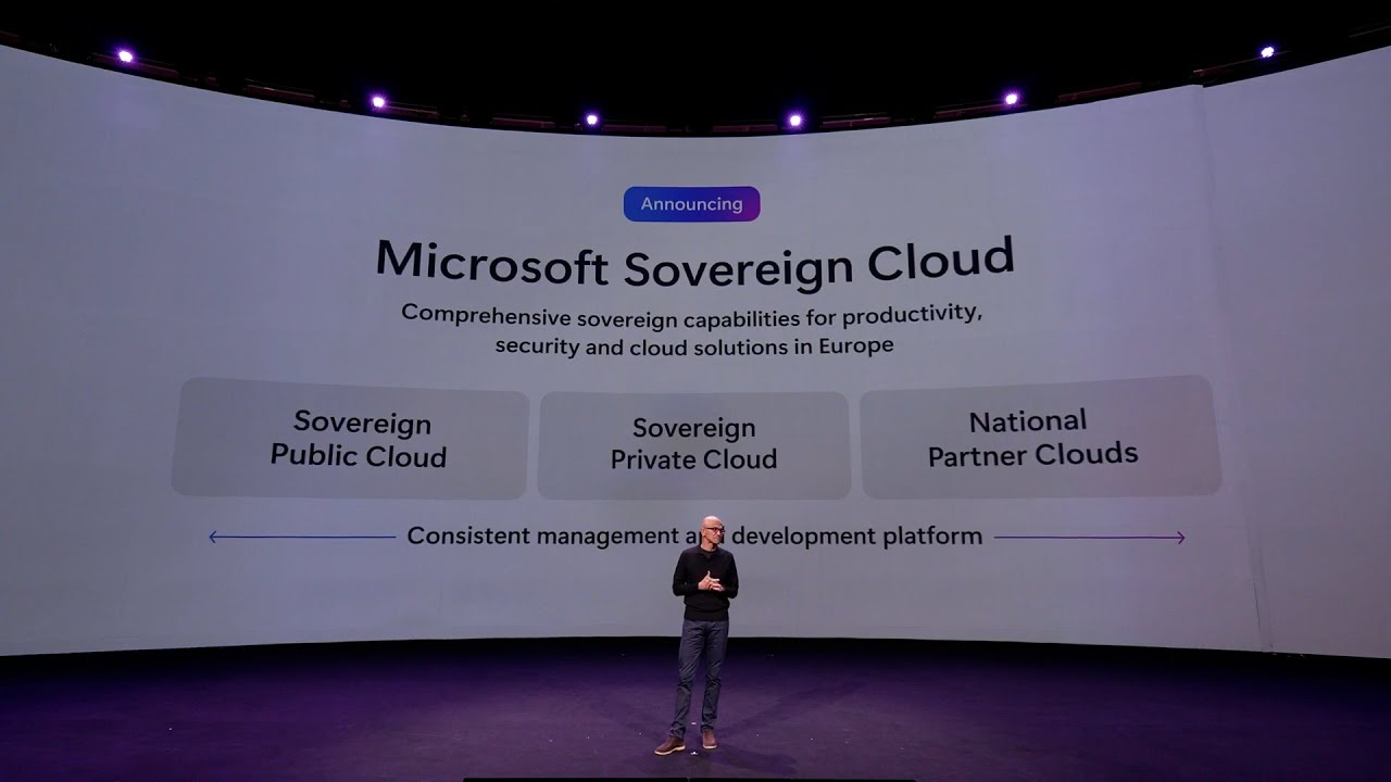 How Microsoft is Transforming Europe’s Digital Future | Satya Nadella on Sovereign Cloud