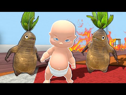 Baby Turns into a MONSTER & Destroys the House! - Who's Your Daddy 2 Multiplayer