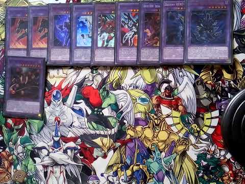 yu-gi-oh 1st place hero deck profile october 2022