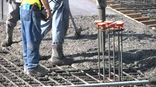 preview picture of video 'Fargo GSR Base Slab Pour - July 2011'