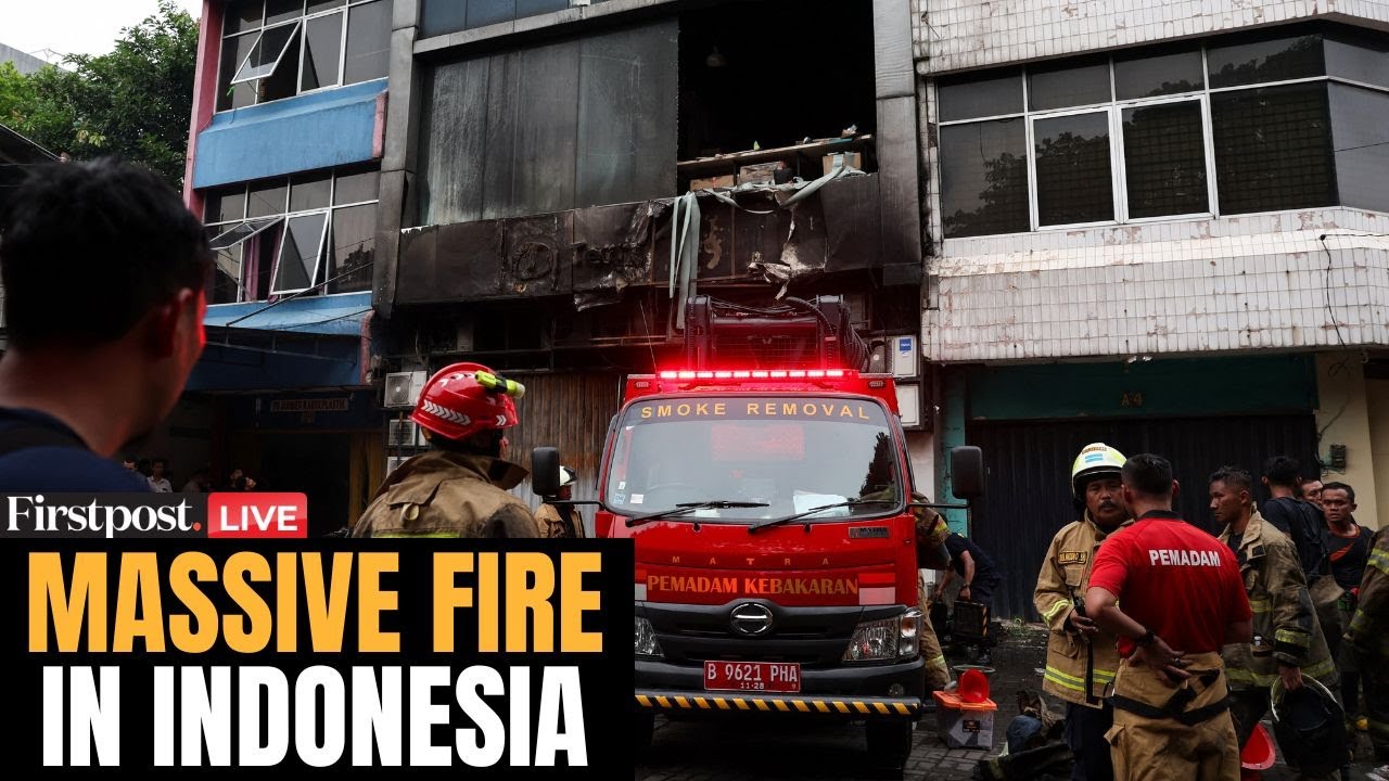 Indonesia Fire LIVE: Massive Fire in Jakarta | Jakarta Building Fire | Indonesia Building Fire
