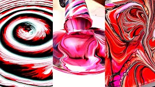 3 UNIQUE 🔥 Fiery Acrylic Pours to 💥 BLOW YOU AWAY!!