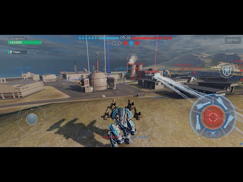 Nodens vs Arthur en war robots remasterizado #warrobots