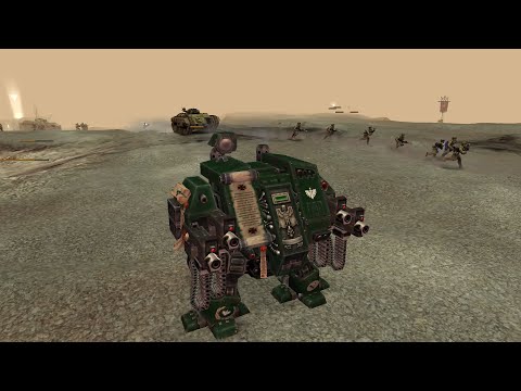 Unification Mod 2021: Deathwing & Steel Legion vs Chaos Space Marines! WH40K: Dawn Of War: Soulstorm