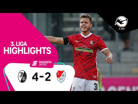 SC Freiburg II - Türkgücü München | Highlights 3. Liga 21/22