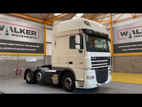 New In Stocklist For Sale: DAF XF105 460 SUPERSPACE EURO 5, 6X2 TRACTOR UNIT – 2013 – EJ63 OHH