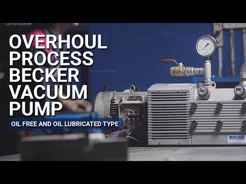Single stage single or three dry vacuum pumps for plastic in...