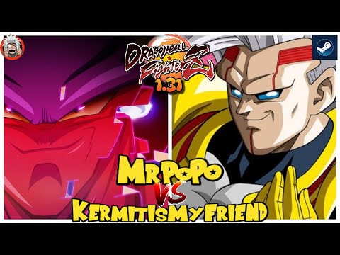 DBFZ Mr PoPo vs KermitIsMyFriend - Amazing Fights! - Ver 1.31