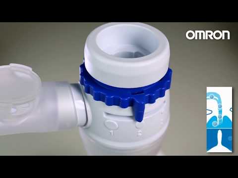 Небулайзер OMRON C300 для верхних, средних и нижних дыхательных путей. Видео обзор
