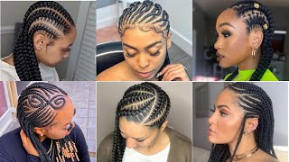 New braiding hairstyles 2021- trendy Cornrow hairstyles compilation