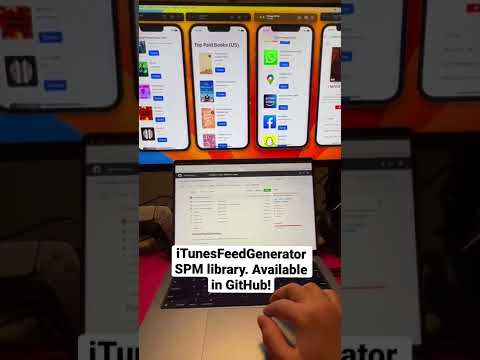 iTunes Feed Generator SPM Library. Add iTunes feeds to your iOS App. thumbnail