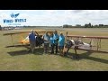 GIANT SCALE RC Stearman and Pitts fly together ...