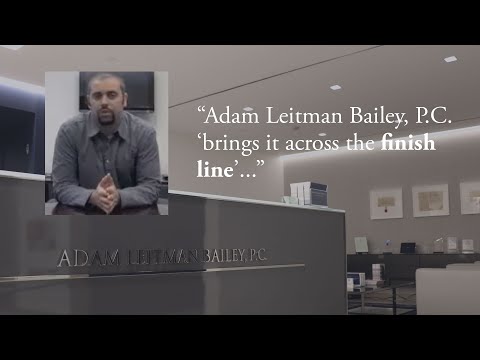 “Adam Leitman Bailey, P.C. brings it across the finish line” testimonial video thumbnail