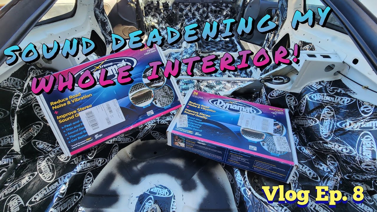 Sound Deadening My 240sx - How To Install Dynamat