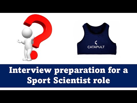 Sport Scientist - Job interview preparation