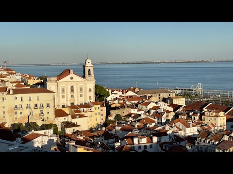 Lisbon, Portugal Live Tour 🇵🇹 Exploring Alfama, Sunset Views(November 16, 2021)