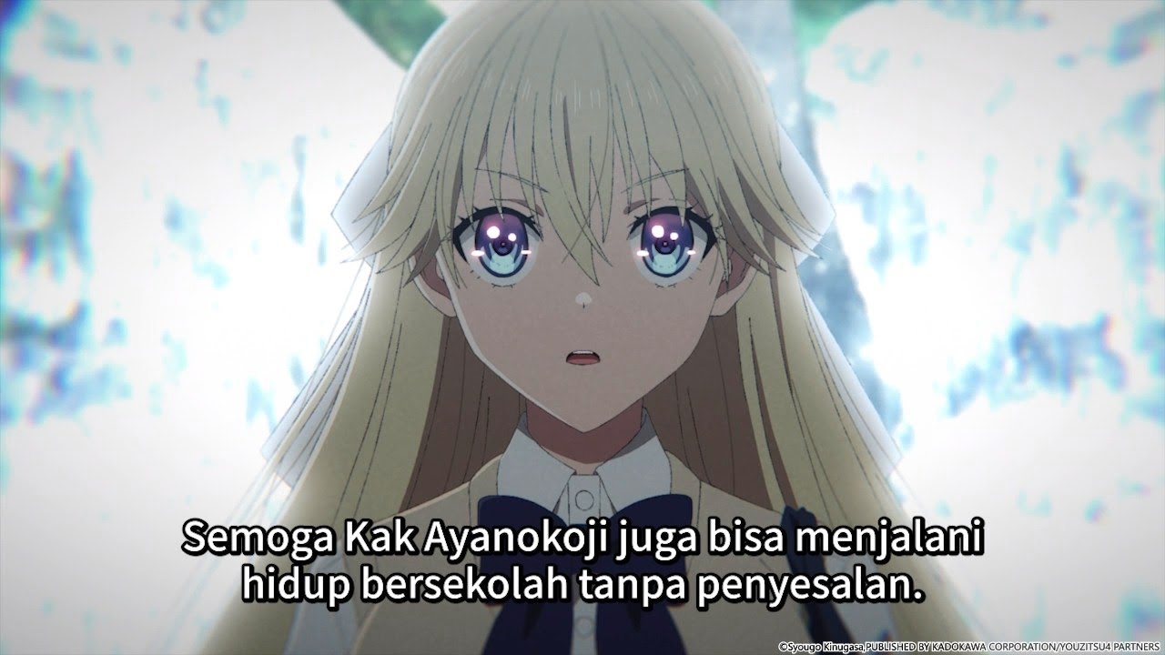 #highlight Classroom of the Elite 2nd Year S4 Ayanokouji kayaknya enjoy dha