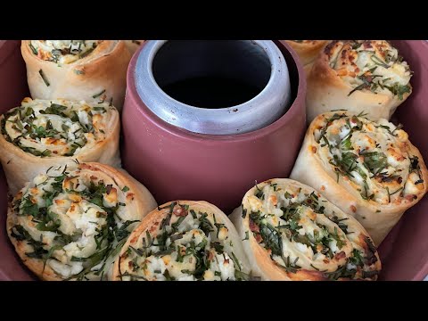 Campingküche: Hirtenschnecken im Omnia Backofen/ Omnia Rezepte