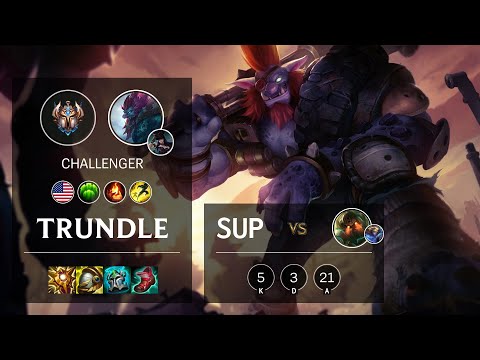 Trundle Support vs Nautilus - NA Challenger Patch 11.13