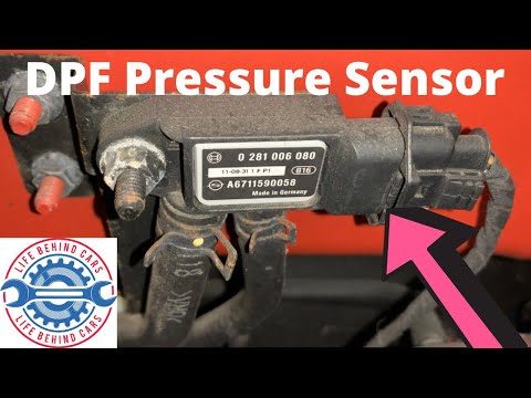 Ssangyong Korando Exhaust Diesel Particulate Filter DPF Pressure Sensor Location