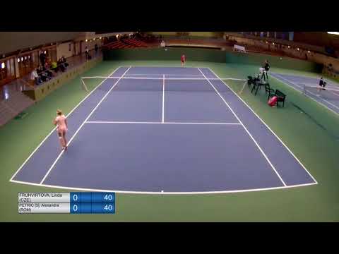 U14 Cat. 1 Stockholm - QF - Linda Fruhvirtova (CZE) vs. (5)Alexandra Petric (ROU)