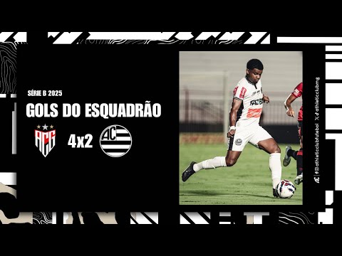GOLS DO ESQUADRÃO | ATLÉTICO GO x ATHLETIC CLUB | SÉRIE B 2025