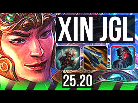 XIN ZHAO vs KAYN (JGL) | 16/1/14, Legendary, 900+ games | EUW Master | 25.20