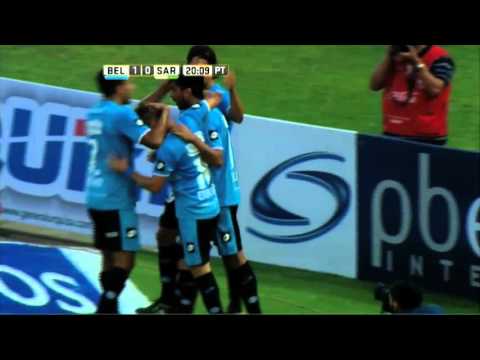 Gol de Velázquez 19' PT Belgrano 1 Sarmiento 0