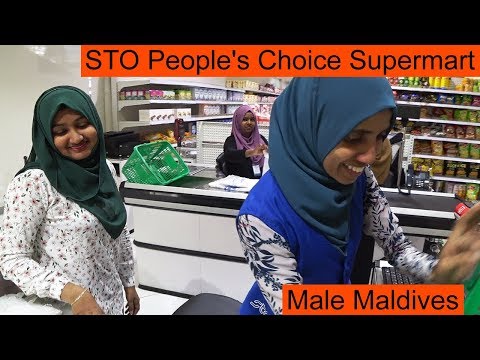 Masculino STO People's Choice Supermart Supermercado Maldivas