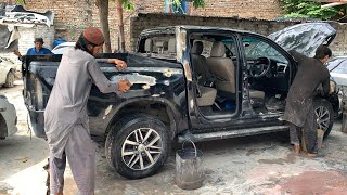 Toyota Hilux Full Body Paint Work – Car Restoration in Progress