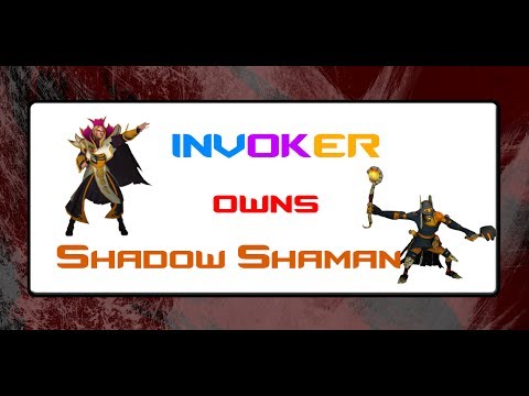 DOTA 2 Skillz - Top Play 1 - Invoker owns Shadow Shaman