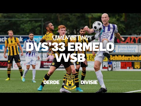 ZES KANSEN NIET GENOEG VOOR DRIE PUNTEN | DVS'33 Ermelo - VVSB | Derde Divisie - Samenvatting