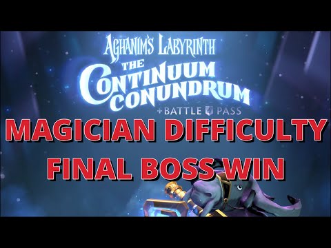 DOTA 2 AGHANIM'S LABYRINTH | MAGICIAN DIFFICULTY | FULL GAMEPLAY WITH FINAL BOSS SCENE