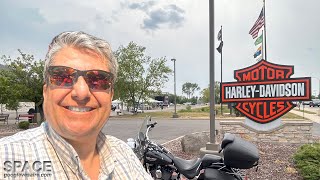 Wisconsin I visited the Harley Davidson store in Milwaukee. You should see the Electric Motorcycle.