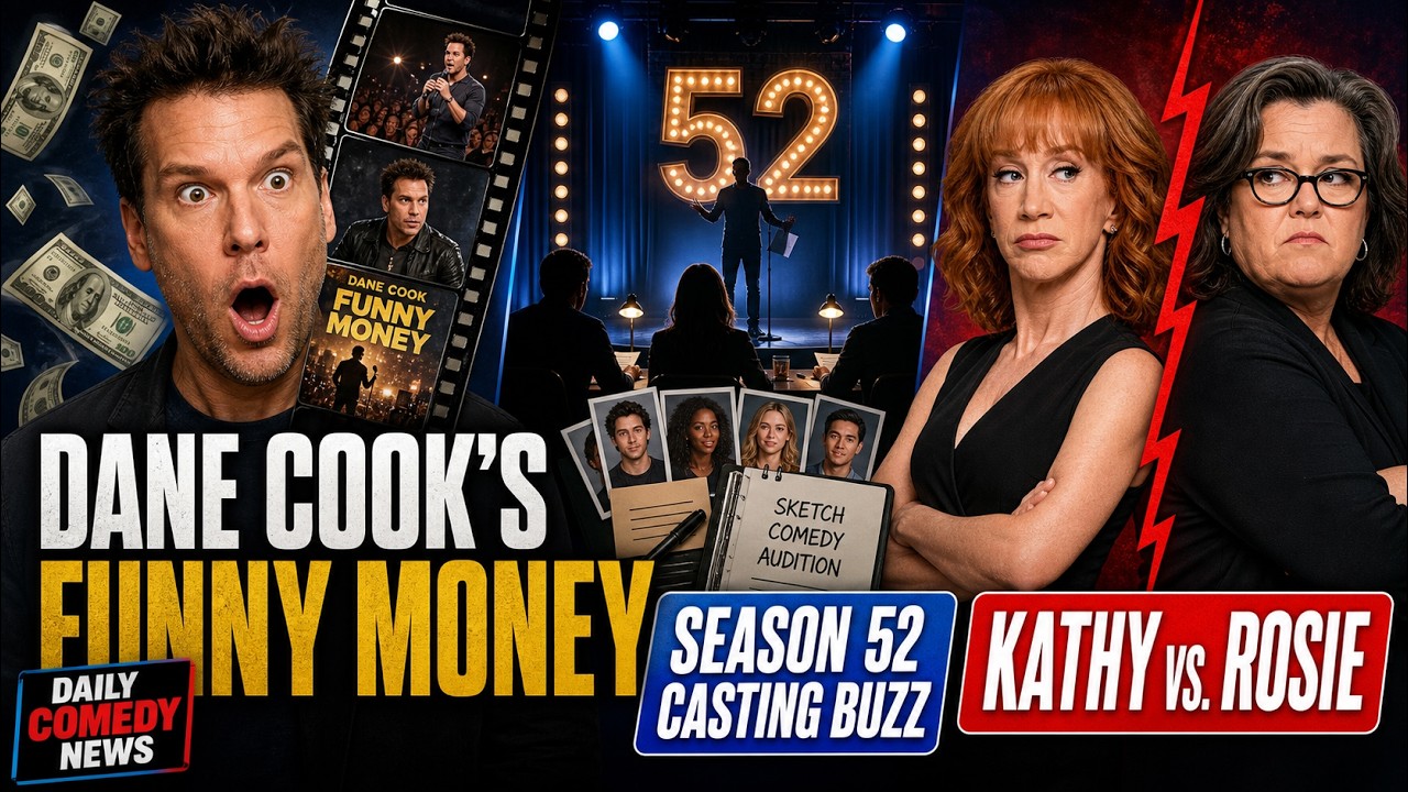 Dane Cook’s ‘Funny Money’ Trailer, SNL Season 52 Casting Buzz & Kathy Griffin-Rosie O’Donnell Drama