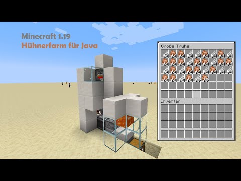 Hühnerfarm für Minecraft 1.19 Java
