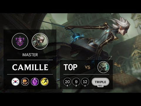 Camille Top vs Rengar - KR Master Patch 9.11