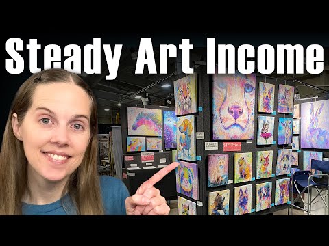 How to Make Money as an Artist WITHOUT Feast or Famine