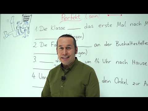 Almanca A2 INTENSIV Ders - 2 Perfekt Zaman (Sein) Almanca'da " Haben " ile " Sein " Arasındaki Fark