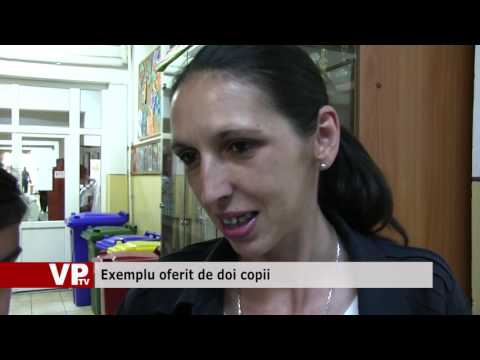 Exemplu oferit de doi copii