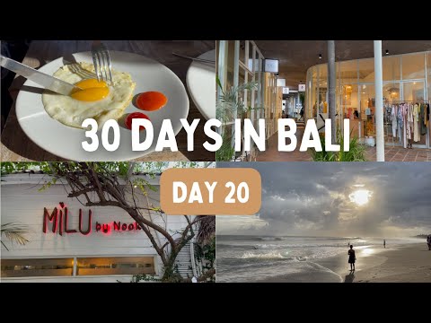 30 DAYS IN BALI VLOG | DAY 20 - MILU BY NOOK, BERAWA BEACH, TAMORA GALLERY, BABI GULING SWARI