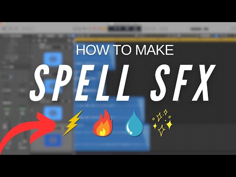 How to make Magic Sound Effects for Games: Create Air, Fire, Electric and Water Magic Spells