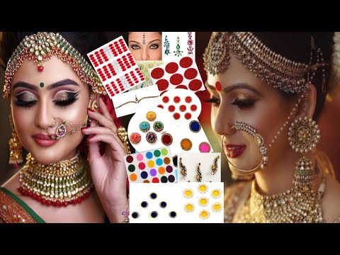 Latest Bindi Design / Bridal plan Different Design Bindi / Stlylish Indian Bindi Design Collection