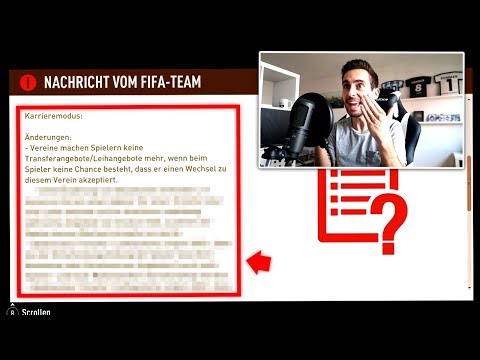 OMG EA BRINGT KARRIEREMODUS UPDATE !!! 😳🔥 Neues Transfersystem in FIFA 19