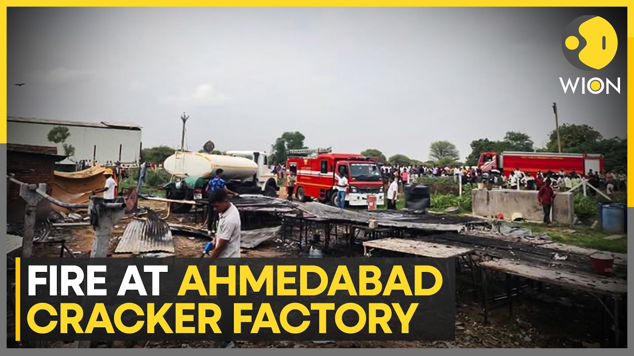 Ahmedabad Factory Fire: Cracker Factory Allegedly Operating Without License | WION